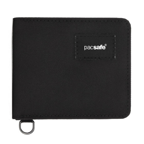 EAN 0688334704186 - Pacsafe 11000100 monedero, tarjetero y portadocumento de viaje Billetera Negro Poliéster reciclado imagen 1