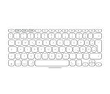 EAN 5099206126008 - Logitech 920-013005 teclado para móvil QWERTZ Alemán Bluetooth Blanco imagen 3