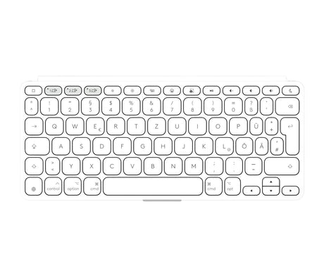 EAN 5099206126008 - Logitech 920-013005 teclado para móvil QWERTZ Alemán Bluetooth Blanco imagen 3