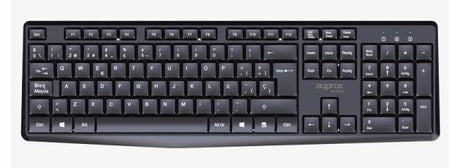 EAN 8435099535287 - Approx APPMX420B teclado Ratón incluido Hogar / Oficina RF inalámbrico QWERTY Español Negro imagen 3