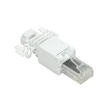 Cable Logilink Modular Plug Cat6a Rj45 Utp White, Toolless