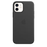 Apple Funda Iphone 12  12 Pro Leather Case Con Magsafe - Black