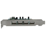 Startech Tarjeta Pci Usb 2.0 7 Puertos 4 Externos Y 3 Internos Pciusb7
