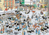 Jumbo Jan Van Haasteren Der Vieh-Markt Viehmarkt 1000 Teile Puzzle (19075)