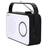 Radio Portatil Aiwa R-190bw Blanco Am/Fm/Altavoz 3 /Aux In/Asa/Antena Telescopica R-190bw