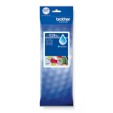 EAN 4977766843010 - Brother LC528XLC cartucho de tinta 1 pieza(s) Original Ultra High Yield Cian imagen 1