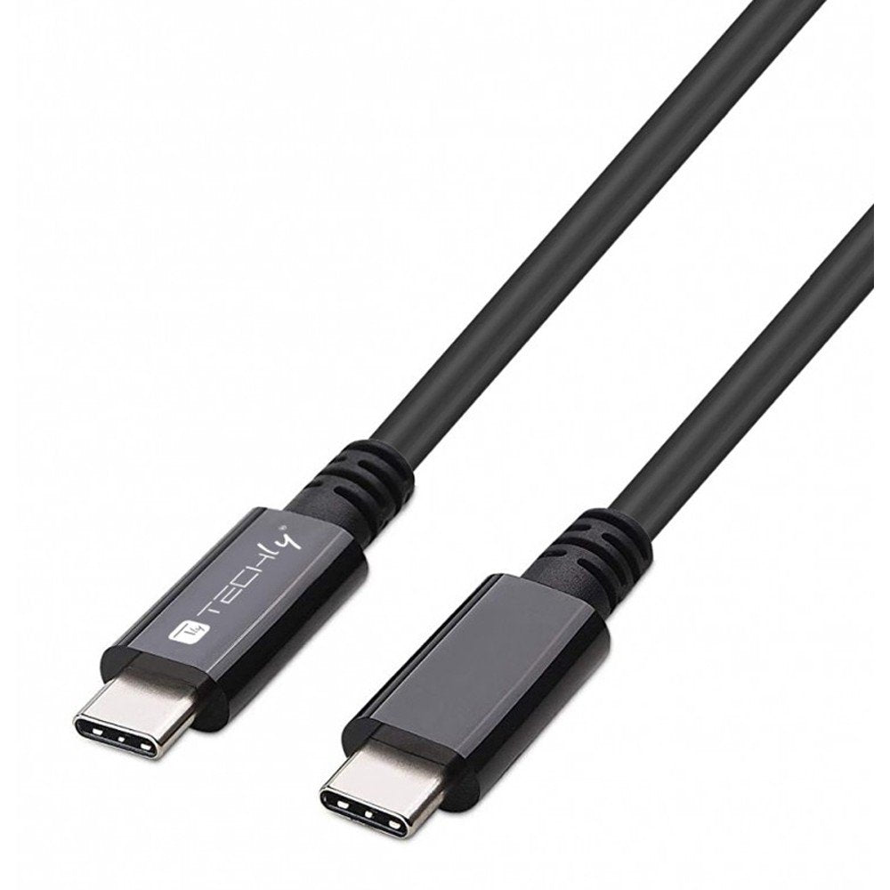 Techly Icoc Musb40-Cmcm08 Cable Usb 4.0 Usb-C A Usb-C Thunderbolt 4 Pd M/M 80cm
