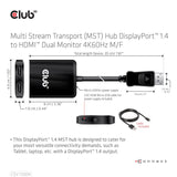 EAN 8719214471996 - CLUB3D CSV-7200H divisor de video DisplayPort 2x HDMI imagen 3