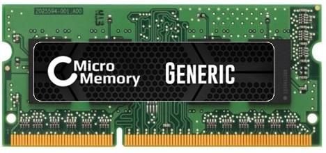 EAN 5711045840210 - CoreParts MMA1101/2GB módulo de memoria 1 x 2 GB DDR3 204-pin SO-DIMM imagen 1