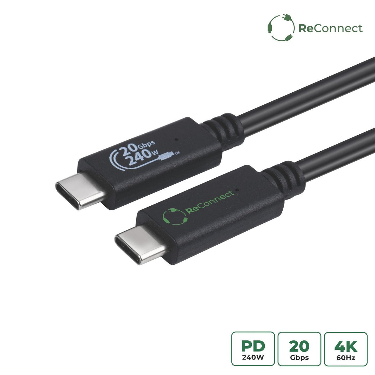 EAN 5715063597576 - Microconnect ECO-USB3.2CC1 cable USB USB 3.2 Gen 2x2 1 m USB C Negro imagen 1