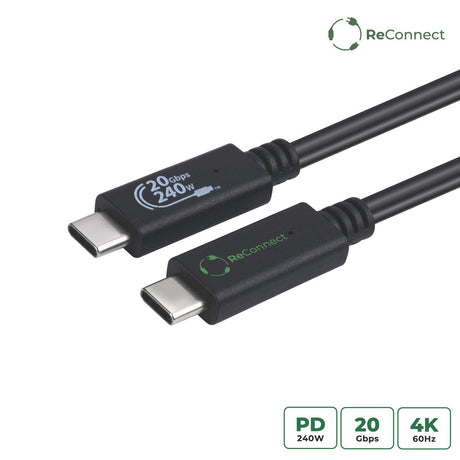 EAN 5715063597576 - Microconnect ECO-USB3.2CC1 cable USB USB 3.2 Gen 2x2 1 m USB C Negro imagen 1