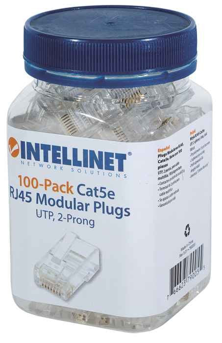 EAN 0766623790055 - Intellinet 790055 conector RJ-45 Transparente imagen 2