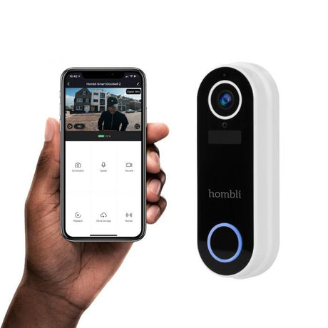 EAN 8719323918399 - Hombli Smart Doorbell Pack Negro, Blanco imagen 6