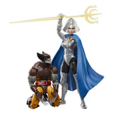 Set Figuras Hasbro Marvel Legends Series Lobezno Vs. Lilandra Neramani