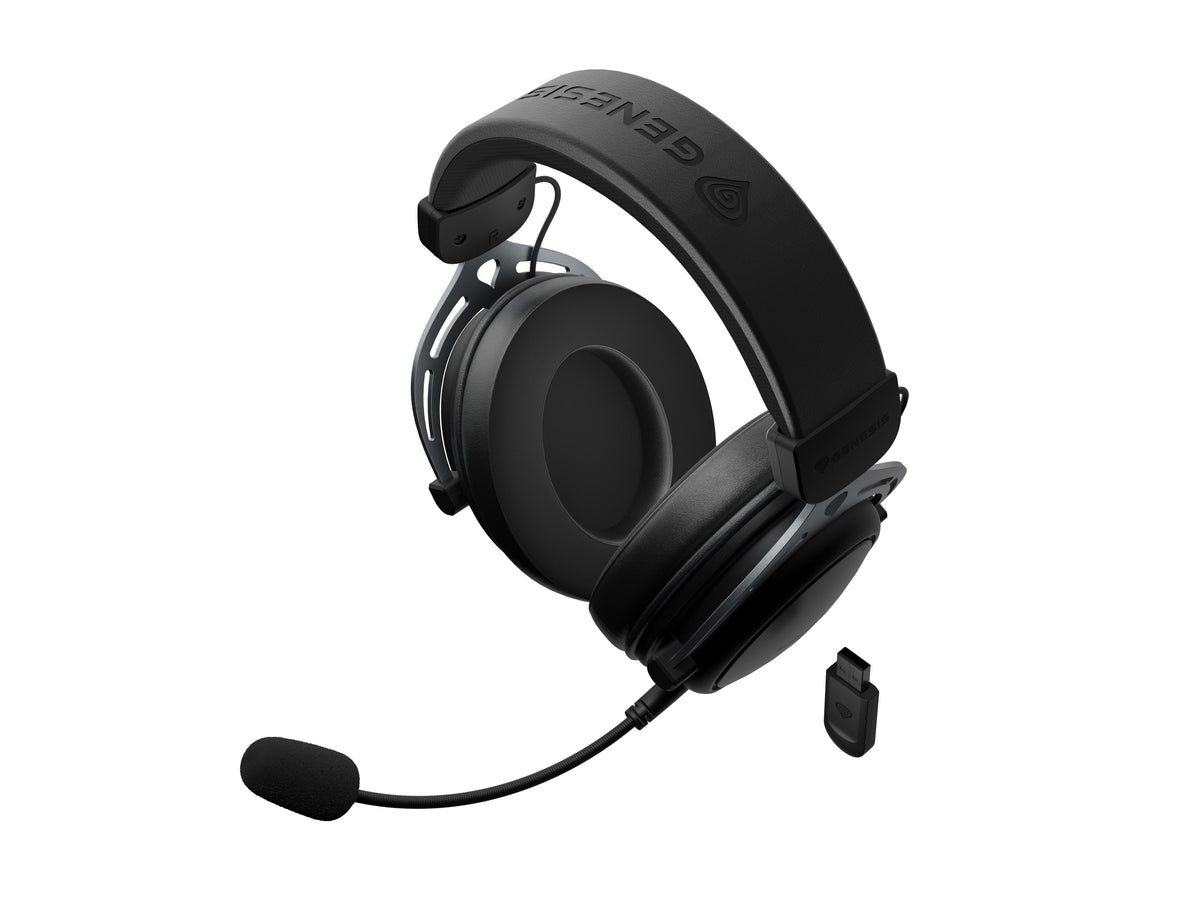 Natec Genesis Wireless Headset Toron 706 With Micrófono Black