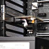 Pcie Dual Serial Port Card -   Ctlr 16c1050 Uart 5v/12v Status Light