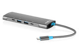 Digitus Usb-C Docking Station, 9-Port, 2x Hdmi, Usb, Rj45