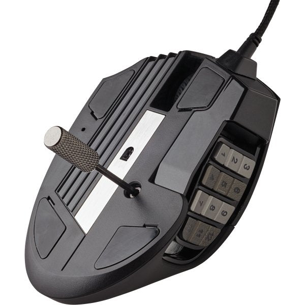 Raton Corsair Usb Gaming Scimitar Elite Rgb Optico 16k Dpi Moba Mmo Negro