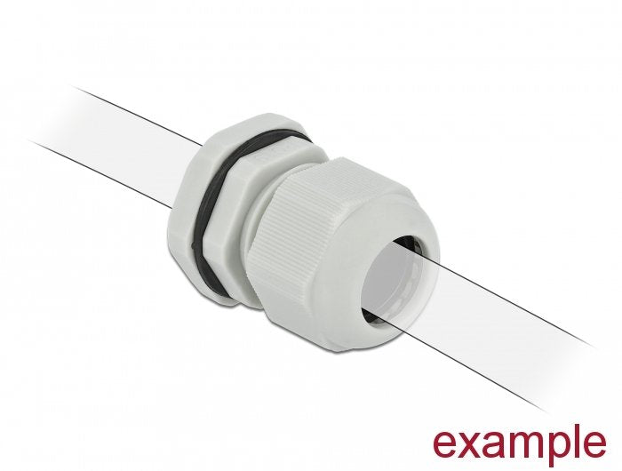 Delock Cableverschraubung Pg29 10 Stück Grau
