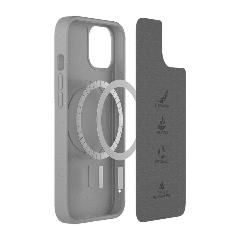 Funda Woodcessories Magsafe Bio Para   Iphone 13 Grey