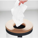 Papelera Brabantia, 35 L Corcho/Blanco