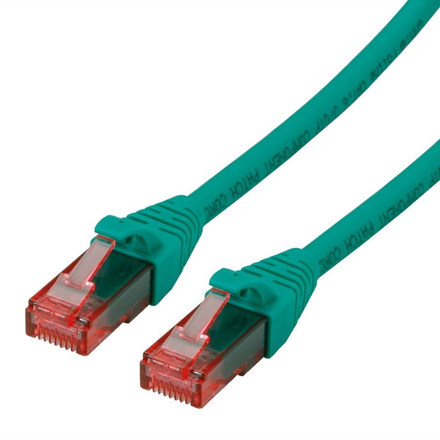 Roline Cable De Red Cat.6 Utp, Component Level, Lsoh, Grn, 0,5 M