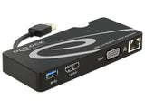 EAN 4043619624614 - DeLOCK 62461 Adaptador gráfico USB Negro imagen 1