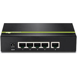 EAN 0710931160413 - Trendnet TPE-S50 switch No administrado L2 Fast Ethernet (10/100) Energía sobre Ethernet (PoE) Negro imagen 3