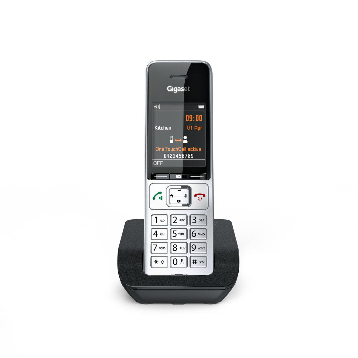 Gigaset Comfort 500 Plata Negro