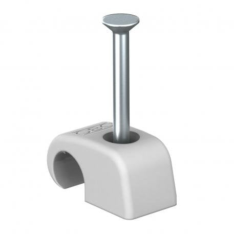 Obo 2025 25 Lgr Haft-Clip 4-7mm L25 Pp Lichtgrau Ral7035 2228629