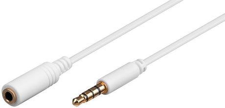 EAN 4040849623592 - Goobay 62359 cable de audio 0,5 m 3,5mm Blanco imagen 1