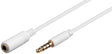 EAN 4040849623608 - Goobay 62360 cable de audio 1 m 3,5mm Blanco imagen 1