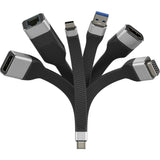 Techly Typ C A Displayport F Flex Adaptador