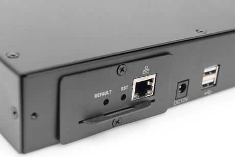 EAN 4016032447610 - Digitus DS-72214 interruptor KVM Montaje en rack Negro imagen 2