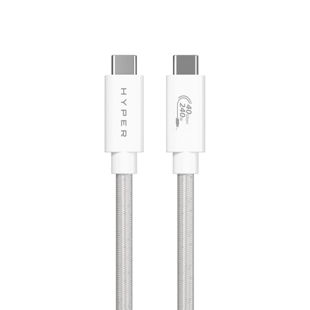 Cable Hyper Hyperdrive Next  Usb Usb4 Gen 3x2 1,2 M Usb C Blanco