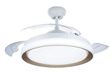 Ventilador Techo Led Dc  28w+35w 4.000k-5.500k Oro Atlas Philips