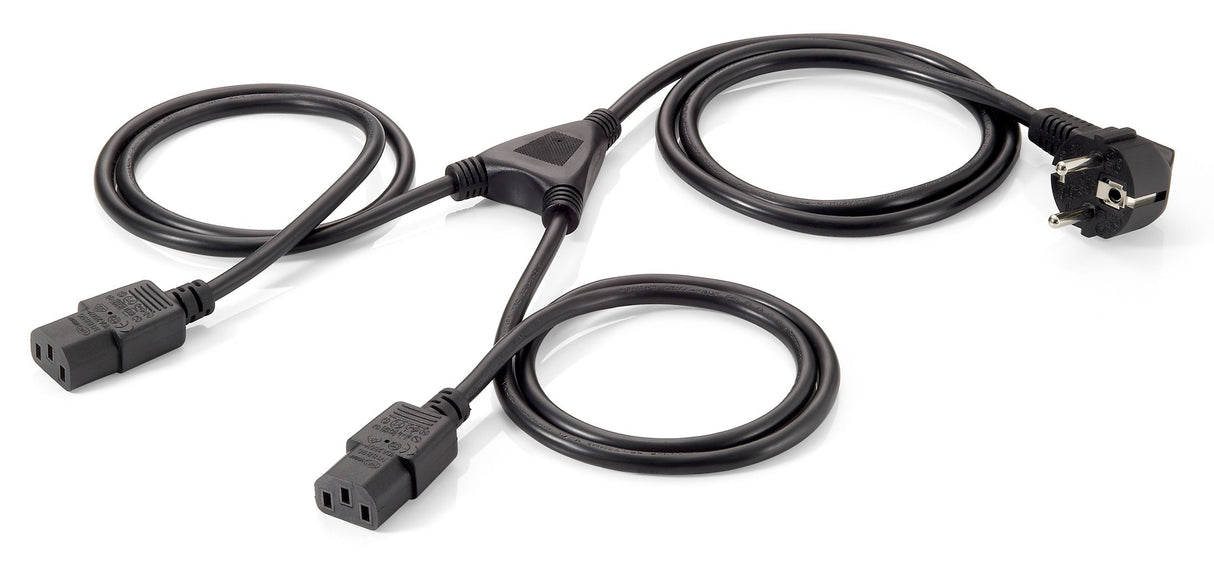 EAN 4014619417568 - Equip 112220 Negro 1,8 m Enchufe tipo F Acoplador C13 2 x imagen 1
