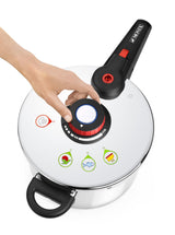 Olla A Presión Selecta Monix M790001 Ø22cm 4l Acero Inoxidable 18/10 Regulador Para Selección Gradual De La Presión