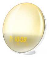 Despertador Inteligente Con Lámpara Rgb Muvit Io Miolamp005 Radio Fm Blanco