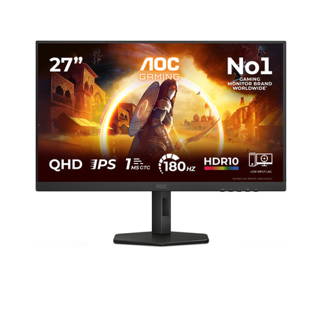EAN 4038986182485 - AOC G4 Q27G4XF pantalla para PC 68,6 cm (27") 2560 x 1440 Pixeles Quad HD LED Negro, Gris imagen 1