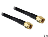 Delock Cable De Antena Rp-Sma Macho > Rp-Sma Macho Lmr195 5 M