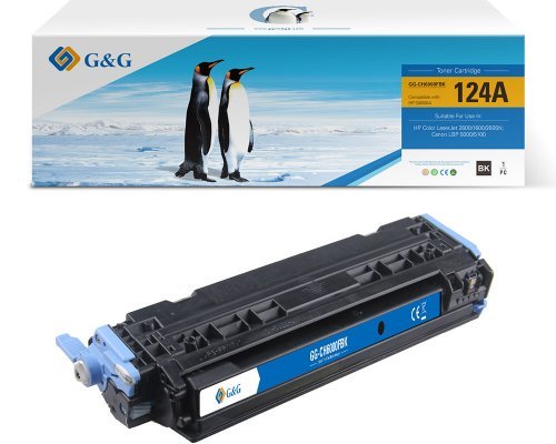 G&G Toner Compatible Con Hp 124a Q6000a Canon 707bk