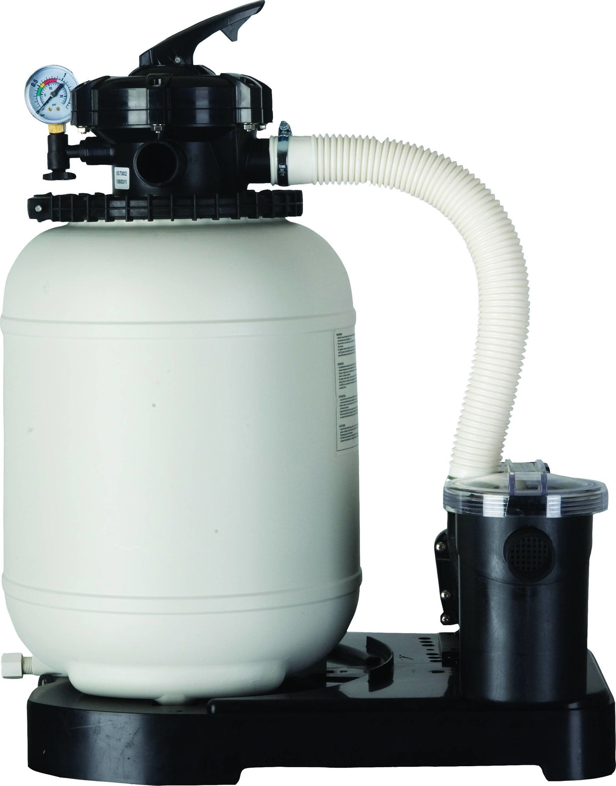 EAN 8412081231037 - Gre KIT500ECOB piscina sobre suelo Piscina con anillo hinchable Ovalada 14550 L Azul, Blanco imagen 2