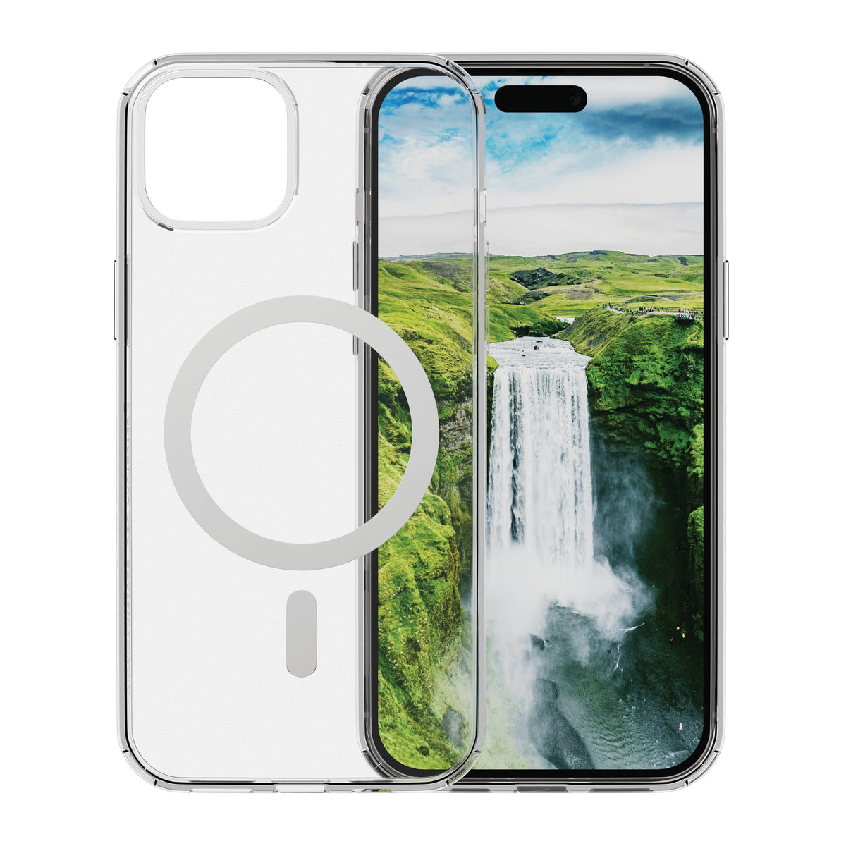 Dbramante1928 Iceland Ultra D3o Magsafe Funda Para Smartphone Transparente, Blanco