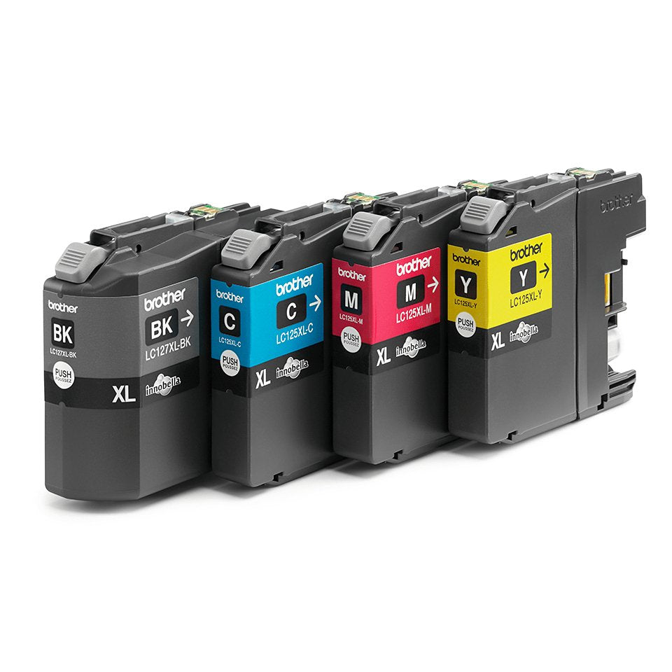 EAN 5014047563430 - Brother LC127XLVALBP cartucho de tinta 4 pieza(s) Original Negro, Cian, Magenta, Amarillo imagen 3