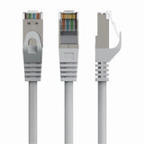 Cable Red Gembird Ftp Cat6 Libre Alogeno 1m Gris