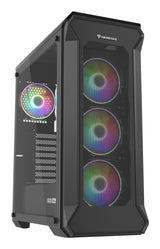 Caja Pc Gaming Genesis Irid 505 Argb Atx 2xusb 3.0 2xusb 2.0 S/F Cristal Templado