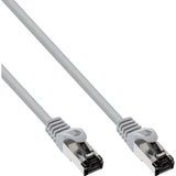 Cable De Red Inline S/Ftp Pimf Cat.8.1 Libre De Halógenos 2000mhz Gris 3m