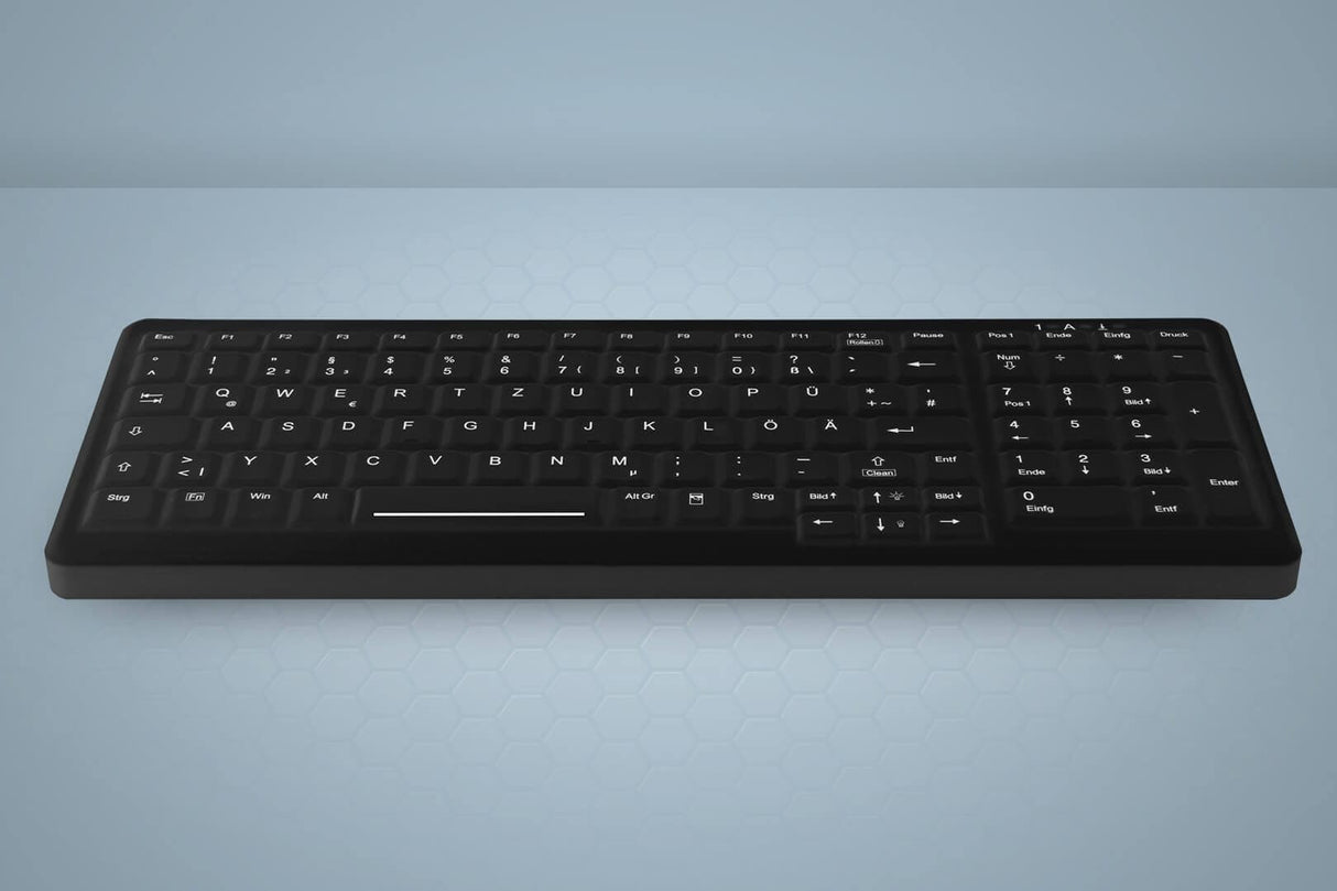 Teclado Alemán Active Key Ak-C7000 Usb Qwertz Negro