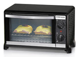 Horno Eléctrico Rommelsbacher Bg950   10 L 950 W Negro, Mini Horno Negro, Horno Eléctrico, 10 L, 950 W, 10 L, 950 W, 80 - 230 °C, Minorista